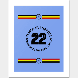 Evenepoel Champion - La Vuelta 2022 (The Beginning) Posters and Art